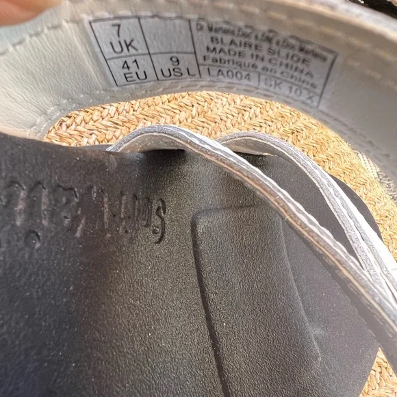 Dr. Martens White and Black Sandals - Picture 8 of 9